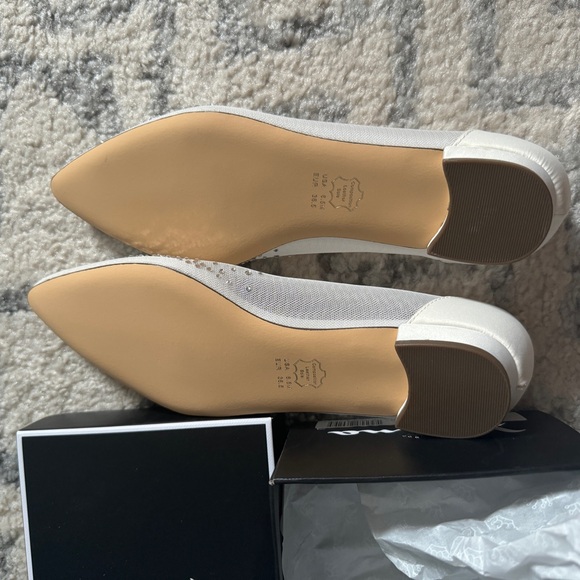 🆕 NINA Wendi Flat Shoes in Ivory Mesh - Picture 7 of 7